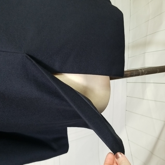 JOHN W. Nordstrom 44R Sport Coat Loro Pianna Italy 100% Cashmere Navy Two Button - Picture 11 of 17